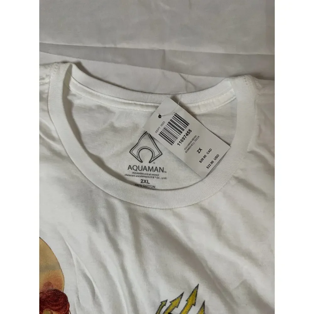 Aquaman Hot Topic 2XL Tshirt